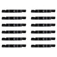 Qty 12: Mower Blade Fits John Deere Replaces AM104489