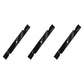 Set of 3 heavy duty 61" Mower blades XHT Fits Husqvarna 539 10 57-11