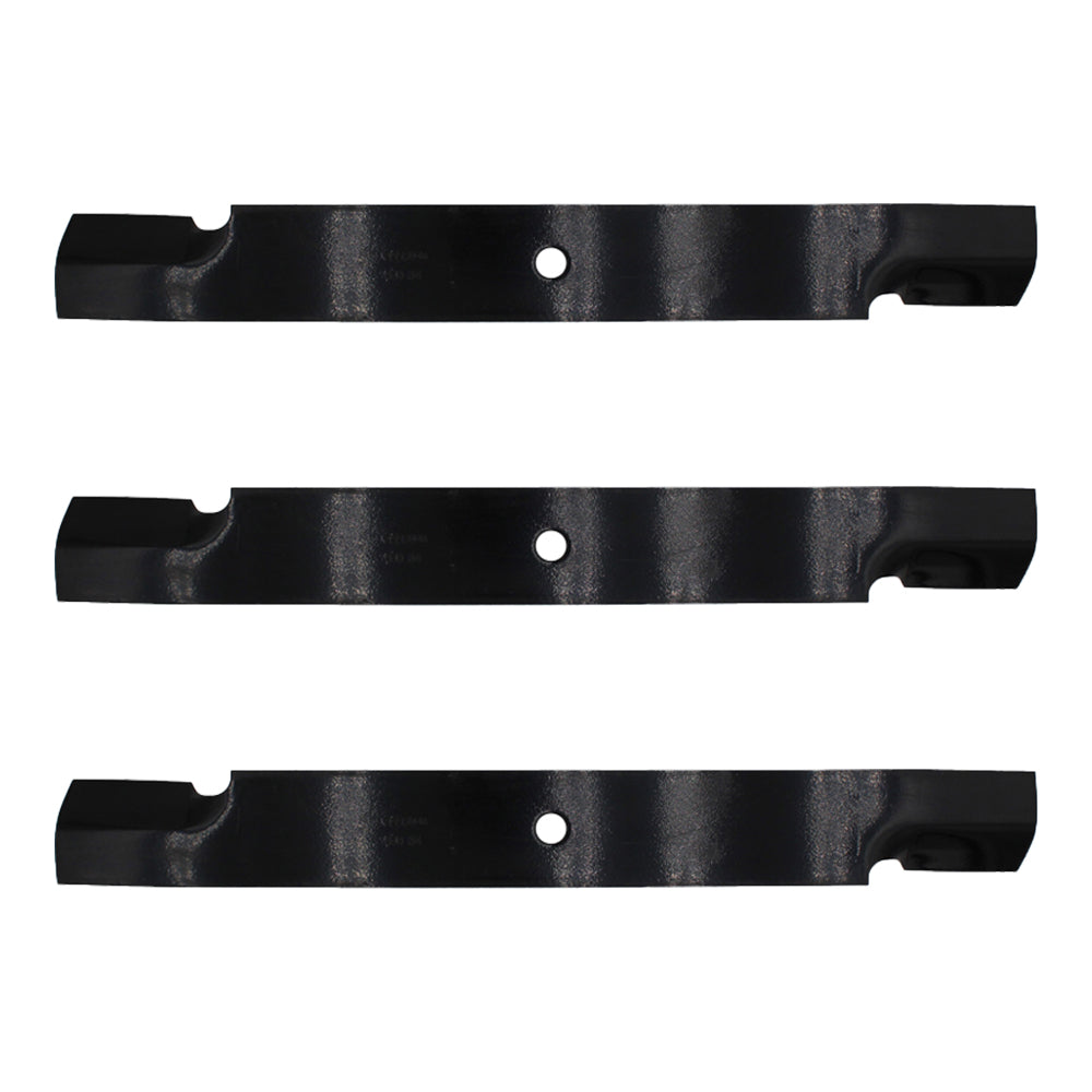 Set of 3 heavy duty 61" Mower blades XHT Fits Husqvarna 539 10 57-11