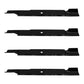 Qty 4: Mower Blade Fits Gravely Replaces 00878100