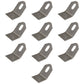 Qty 10: Flail Mower Blades Fits Terrain King Replaces 100759