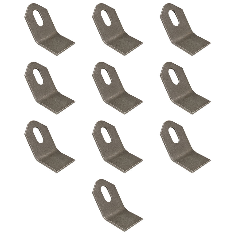 Qty 10: Flail Mower Blades Fits Mott Replaces 100759
