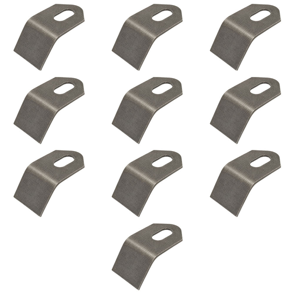 Qty 10: Flail Mower Blades Fits Mott Replaces 100759