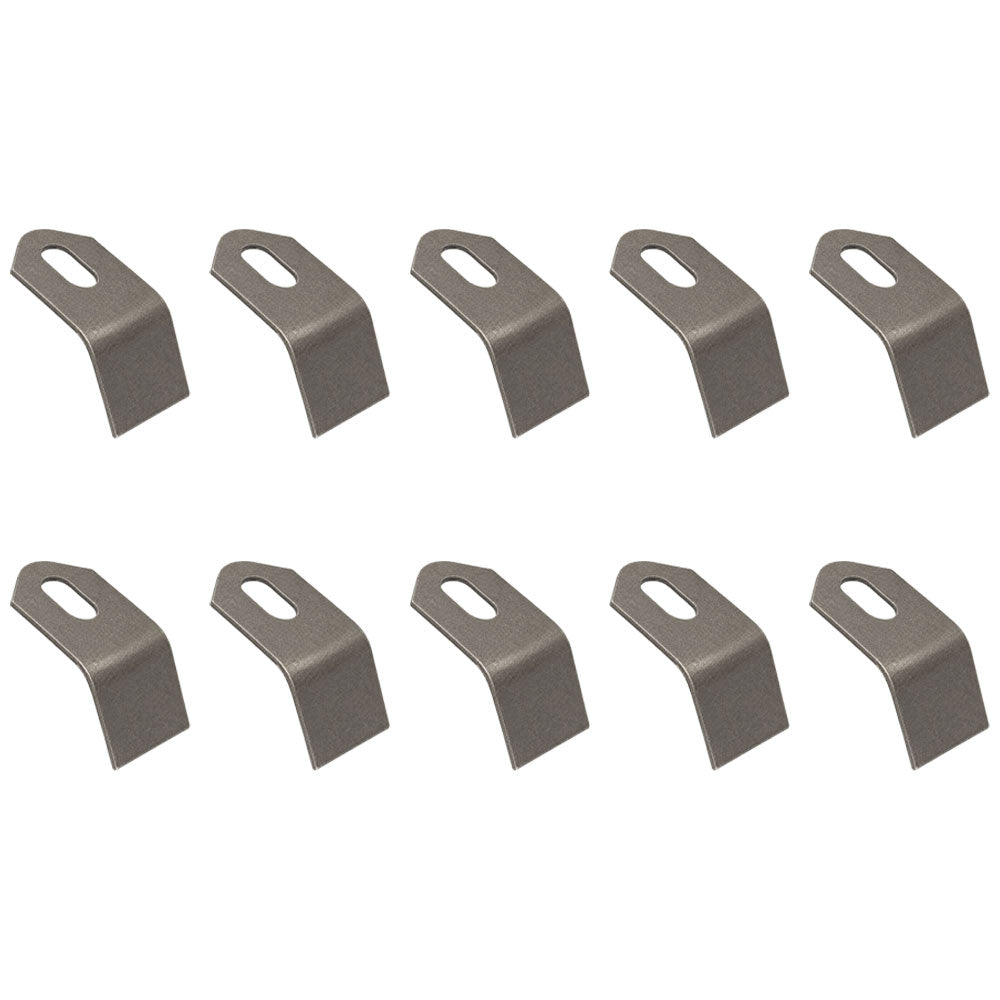 Qty 10: Flail Mower Blades Fits Rhino Replaces 100759