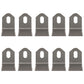 Qty 10: Flail Mower Blades Fits Terrain King Replaces 100759