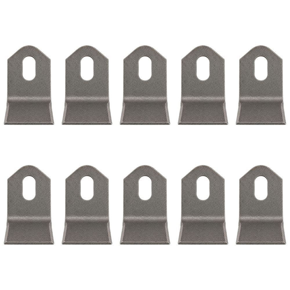 Qty 10: Flail Mower Blades Fits Terrain King Replaces 100759