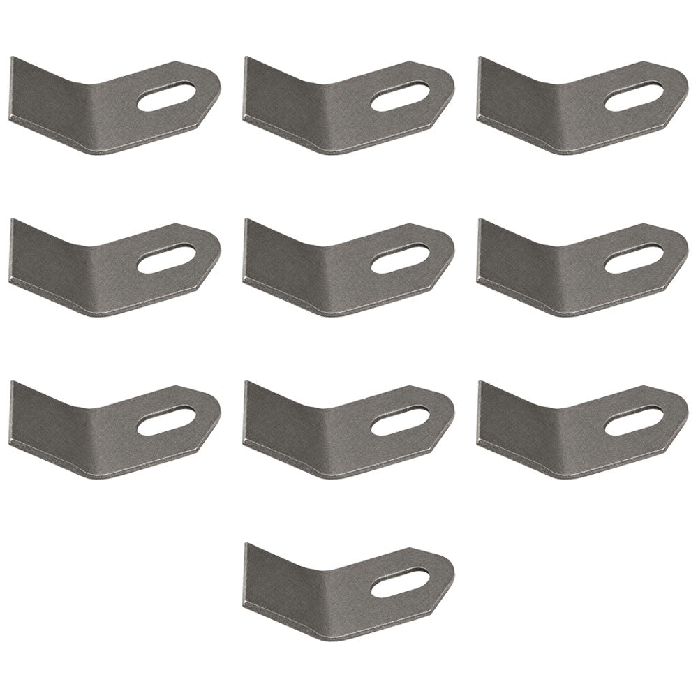 Qty 10: Flail Mower Blades Fits Terrain King Replaces 100759