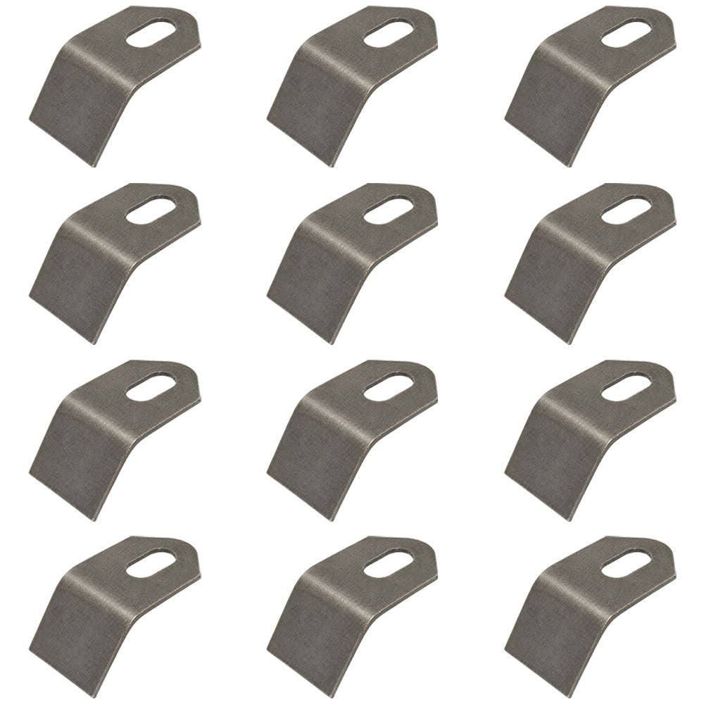 Qty 12: Flail Mower Blades Fits Terrain King Replaces 100759