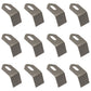 Qty 12: Flail Mower Blades Fits Mott Replaces 100759