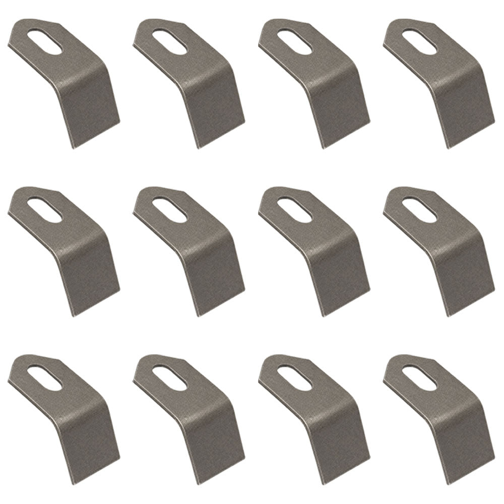 Qty 12: Flail Mower Blades Fits Mott Replaces 100759