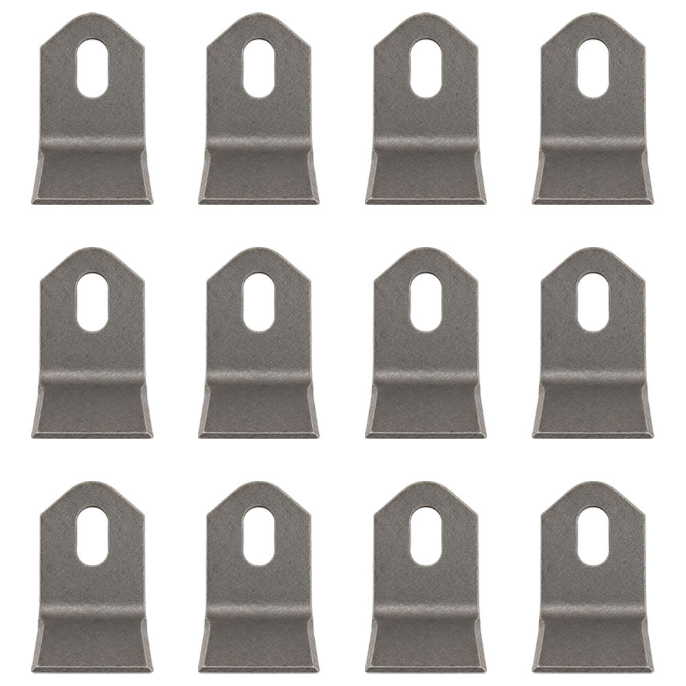 Qty 12: Flail Mower Blades Fits Mott Replaces 100759
