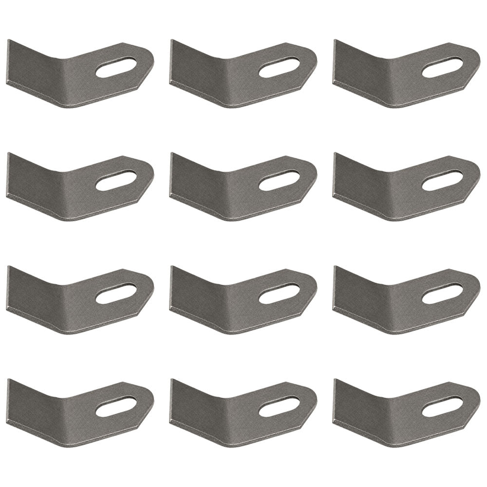 Qty 12: Flail Mower Blades Fits Mott Replaces 100759