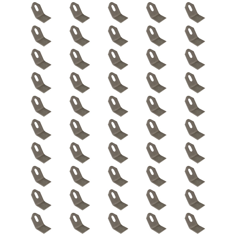 (50) Flail Mower Coarse Cut STD Duty Blades 654-100759 Fits Mott Flail Mowers