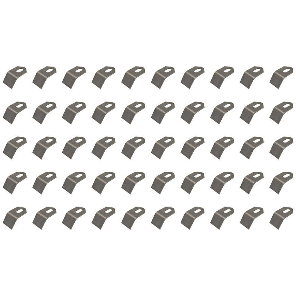 (50) Flail Mower Coarse Cut STD Duty Blades 654-100759 Fits Mott Flail Mowers