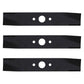 Qty 3: Mower Blade Fits AYP Replaces 25321