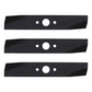 3 Pk Mower Blades Fits AYP Fits Craftsman 42" 25321 9484H 9480R (1020)