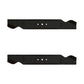 Qty 2: Blade - 21-3/16" x 13/32"
 Fits Troy Bilt Replaces 742-0499