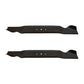 (2) Replacement Blades fits MTD/White 942-0499A 742-0499A 942-0499 742-0499