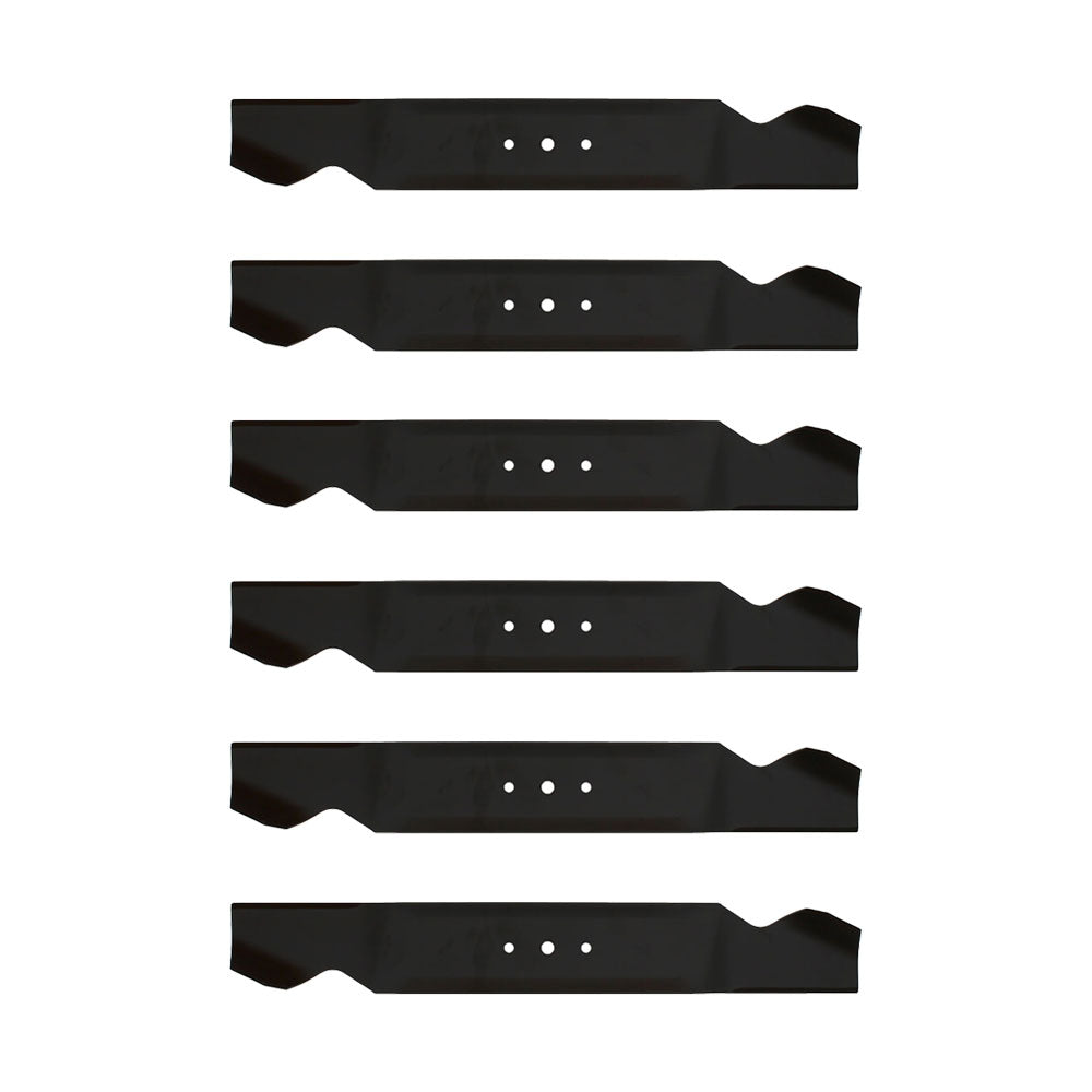 Qty 6: Blade - 21-3/16" x 13/32"

 Fits Murray Replaces 742-0499