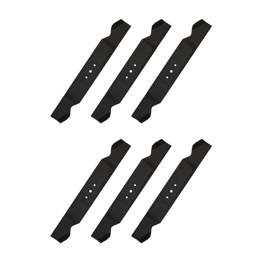 Qty 6: Blade - 21-3/16" x 13/32"

 Fits Troy Bilt Replaces 742-0499