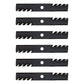 (6) 16-1/4" X 15/16" Mulching Mower Blades Fits Exmark 103-6396 1165177S