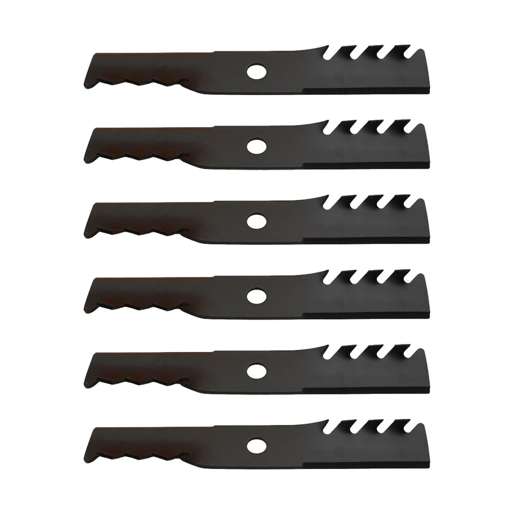 (6) Replacement Mulching Blades 16-1/4" X 15/16" Fits Exmark Models