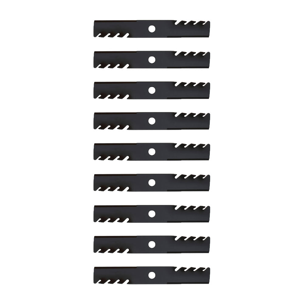 9PK Oregon Fits Gator Blades Fits Exmark Lazer Z CT HP Metro ASX Turf Tracer