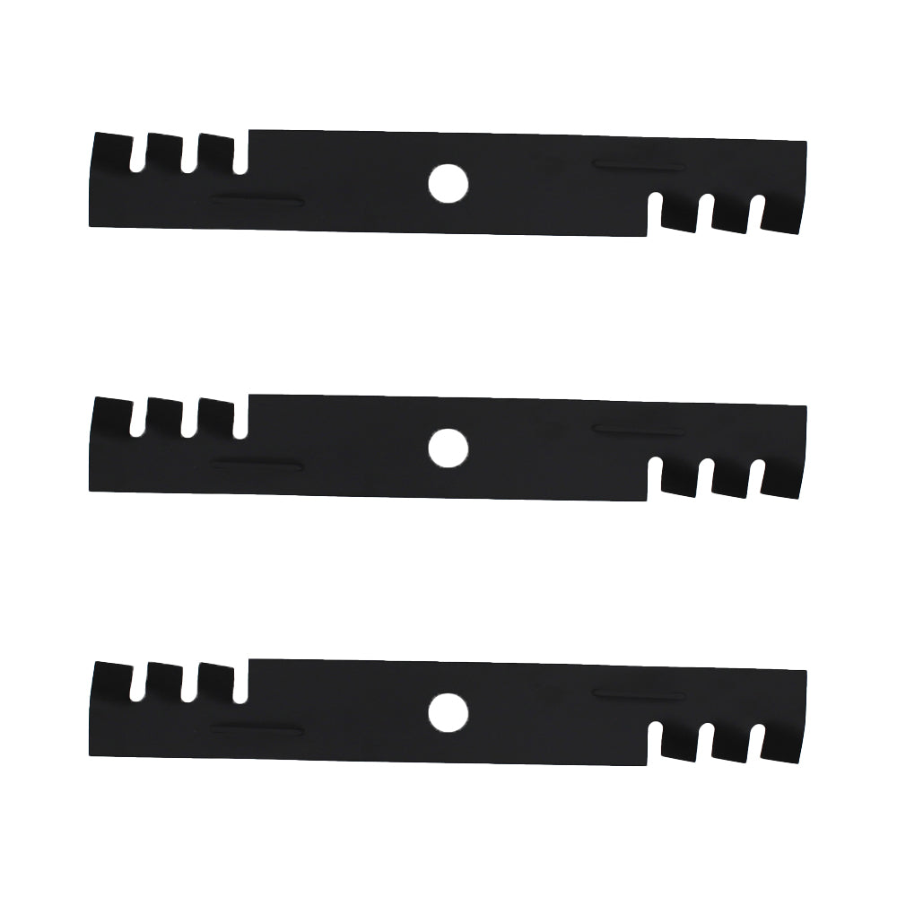 302-619 3PK Toothed Blade Fits Exmark 116-5175-S 52"
