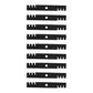 (9) 18" Mower Blades Fits Exmark 103-6387 103-6392 Fits Toro 109-6873