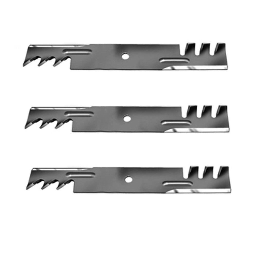 3 Repl XHT HD Blades Fits Hustler 797696 601124 54" Raptor SD Fastrak X