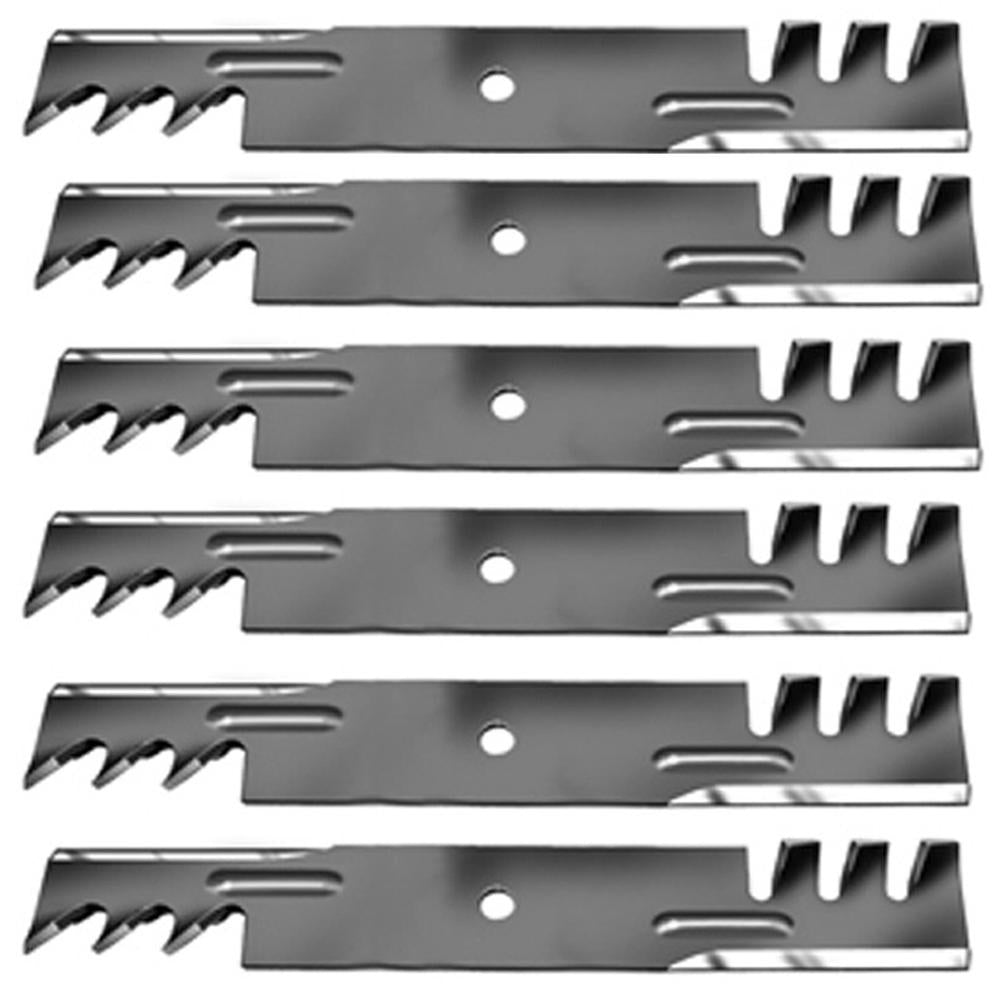 6 12733 Mulching Blades Fits Hustler Z XR7 SUPER Z 18-1/2" X 5/8" 3 for 54"