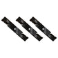 396-738 Pack of 3 Mulching Blades 17-3/16" Fits John Deere