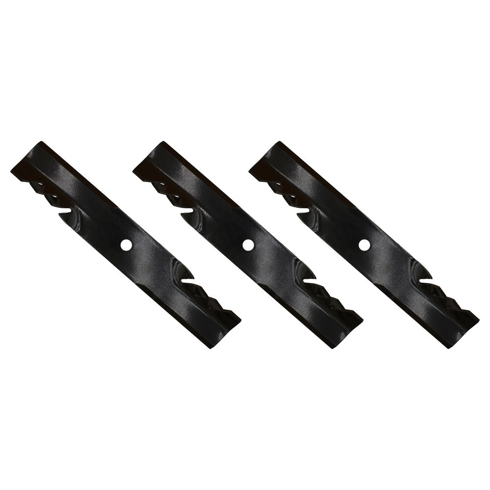 set of 3 lawn mower mulching blades to Fits John Deere 50" AM39966 M86209