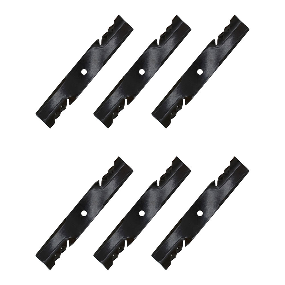 Qty 6: Mulcher Blade Fits John Deere Replaces AM106634