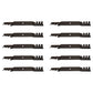 (10) Mulching Blades Fits Ferris Fits Husqvarna Fits Scag 61" Decks 5101755