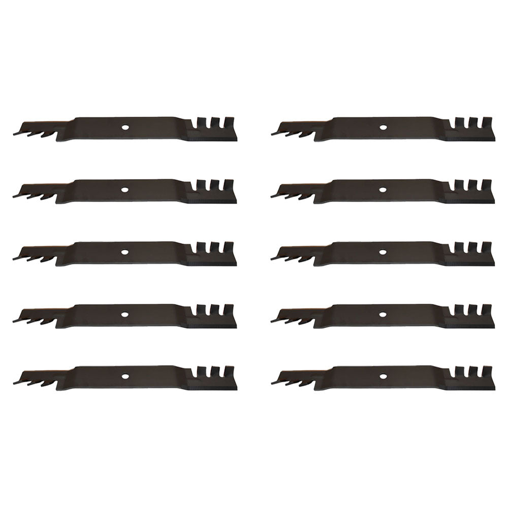 Qty 10: Toothed Blade Fits Yazoo/Kees Replaces 101733