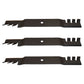 3 Mulching Blades For 61 Wright Stander 71440003 50170"