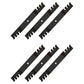 Qty 6: Toothed Blade Fits Yazoo/Kees Replaces 101733