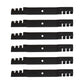 Qty 6: Toothed Blade Fits Bobcat Replaces 112111-03