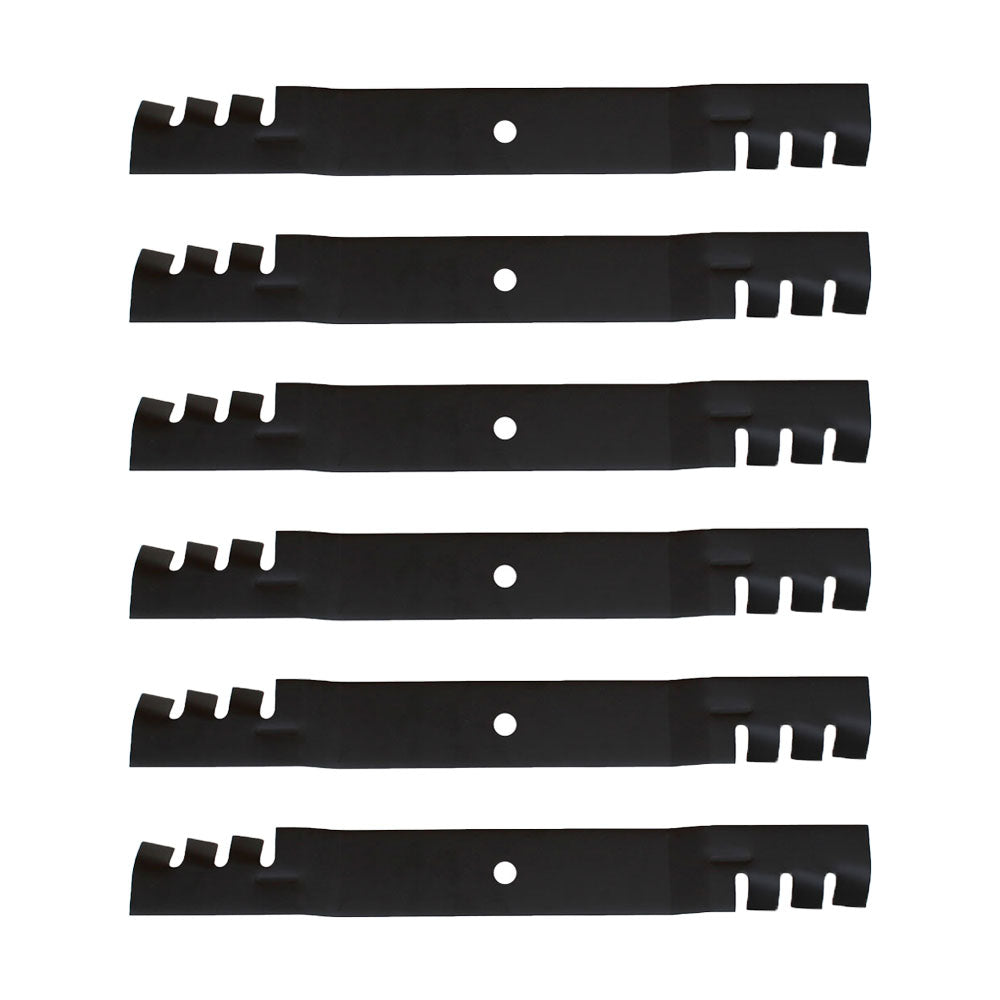 Qty 6: Toothed Blade Fits Yazoo/Kees Replaces 101733