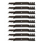 Qty 9: Toothed Blade Fits Snapper Replaces 1-7037