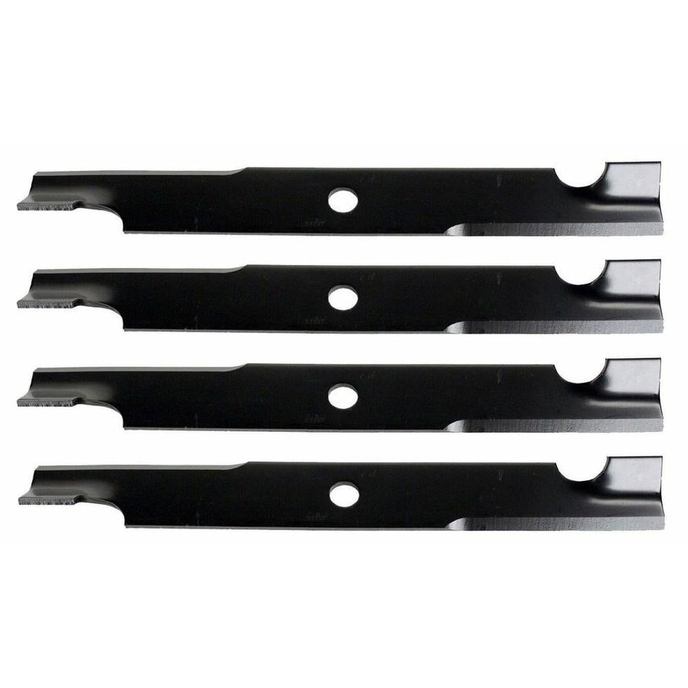 Qty 4: Notched Mower Blade - 18" X 5/8" Fits Ariens Replaces 00450300