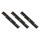 3 Blades Fits Hustler 785436 Fits Gator Mulching Raptor Limited 52" Deck 795526
