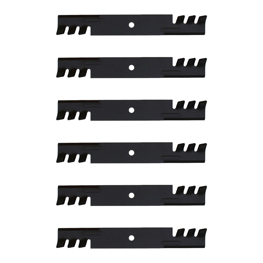 (6 Pack) Mower Deck Mulch Blades Fits Hustler Raptor & Raptor Limited 52"