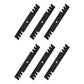 Qty 6: Mulching Blade Fits Hustler Replaces 785436