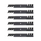 (6 Pack) Mower Deck Mulch Blades Fits Hustler Raptor & Raptor Limited 52"