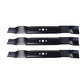 Mower Blade for Walker 62" Right Hand Cut 3 Blade Set 5705-3