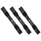 Set of (3) Mower Blades 5/8" Center Hole fits Walker 54" Decks