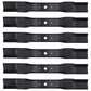 Qty 6: Right Hand Mulcher Blade Fits Walker Replaces 5705-3