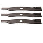 Three 60" Blades RCK60-24B Mower on Fits Kubota B7510 B7610 Tractor K5651-34340X
